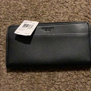 Coach accordion wallet